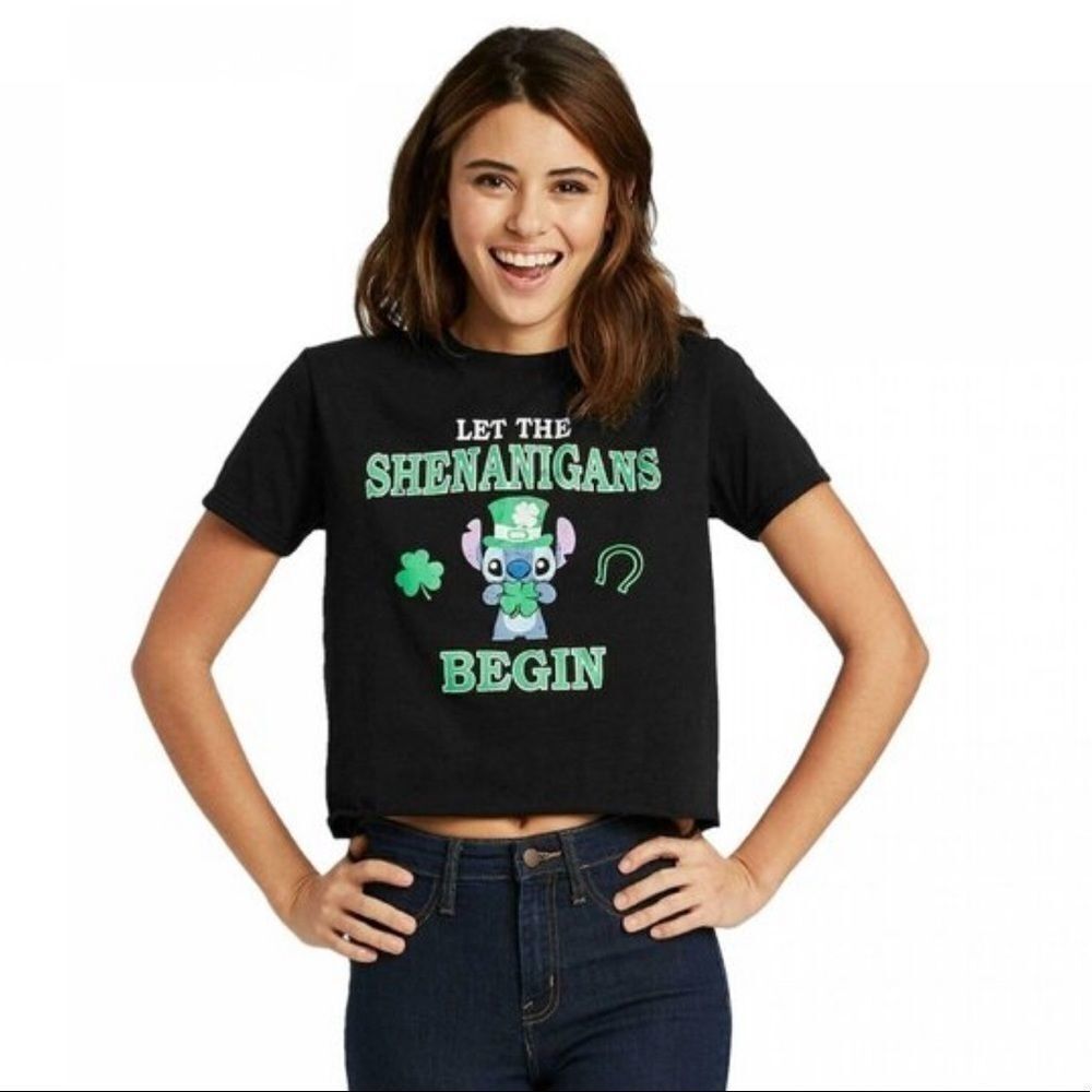 Disney St. Patrick Stitch Croptop